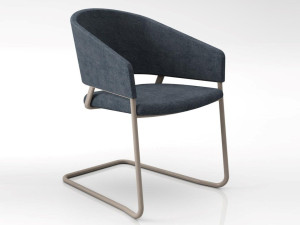 Тканевый консольный стул