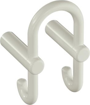 801.90.030 Двойной крючок для гардероба HEWI System 111 | Polyamid  - Вид №3