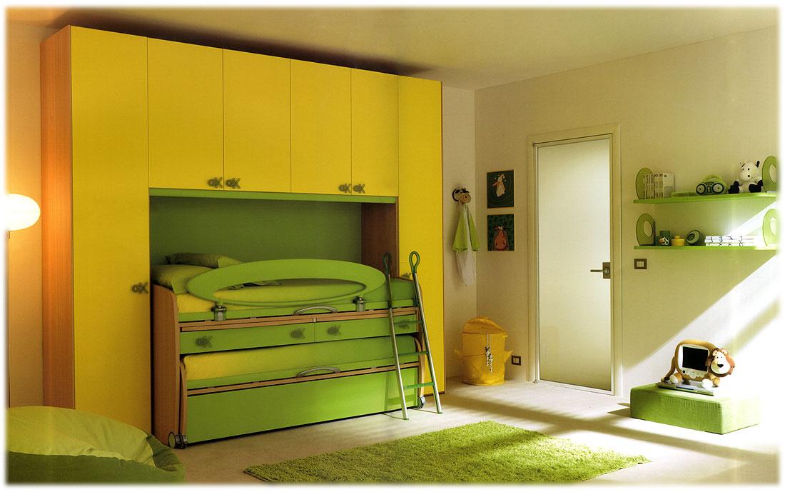 Детская из модулей  MORETTI  COMPACT CP44 ACQUA