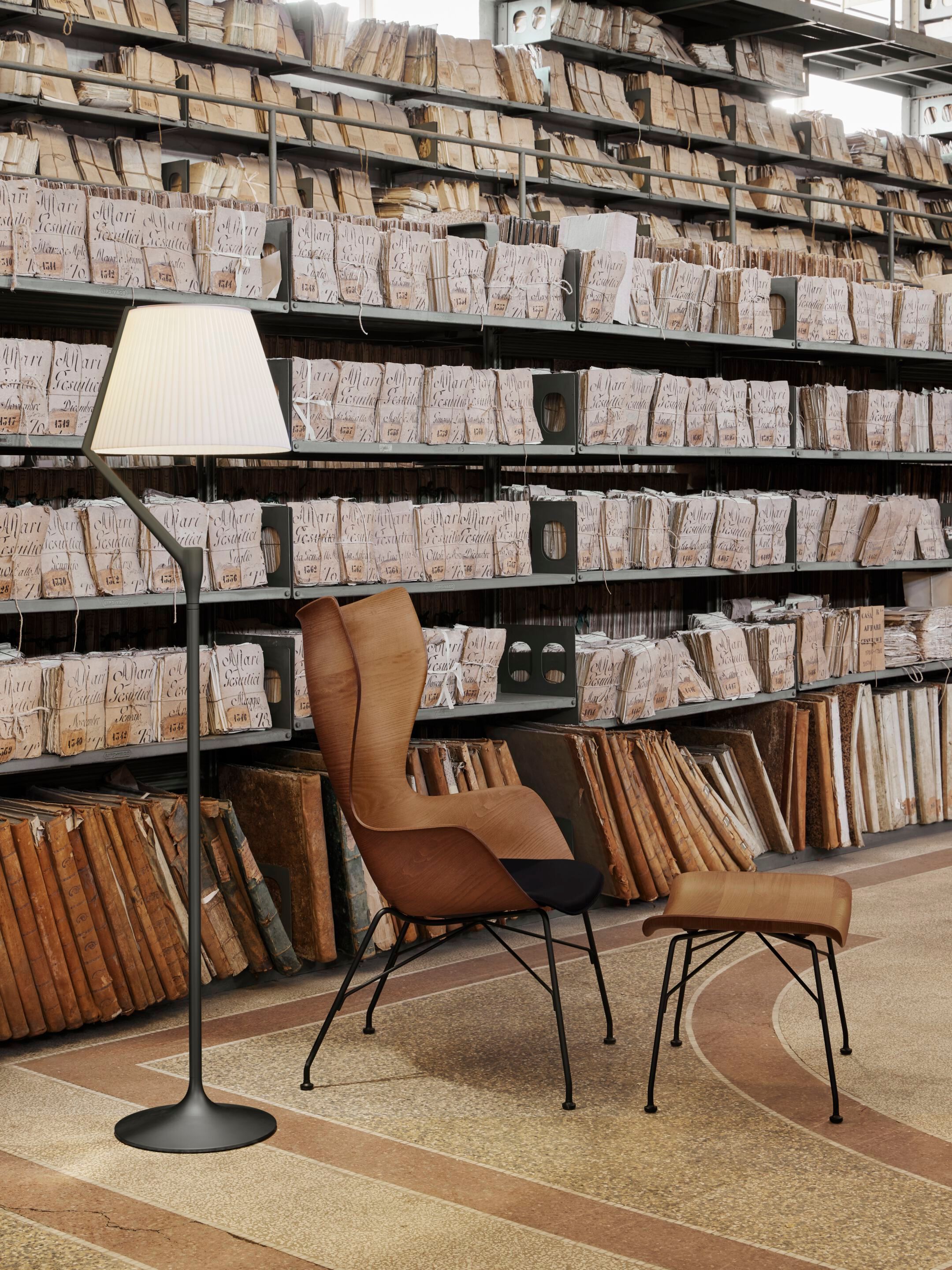 Подставка для ног из шпона Kartell Smart Wood ARCH-00008759 - Вид №8