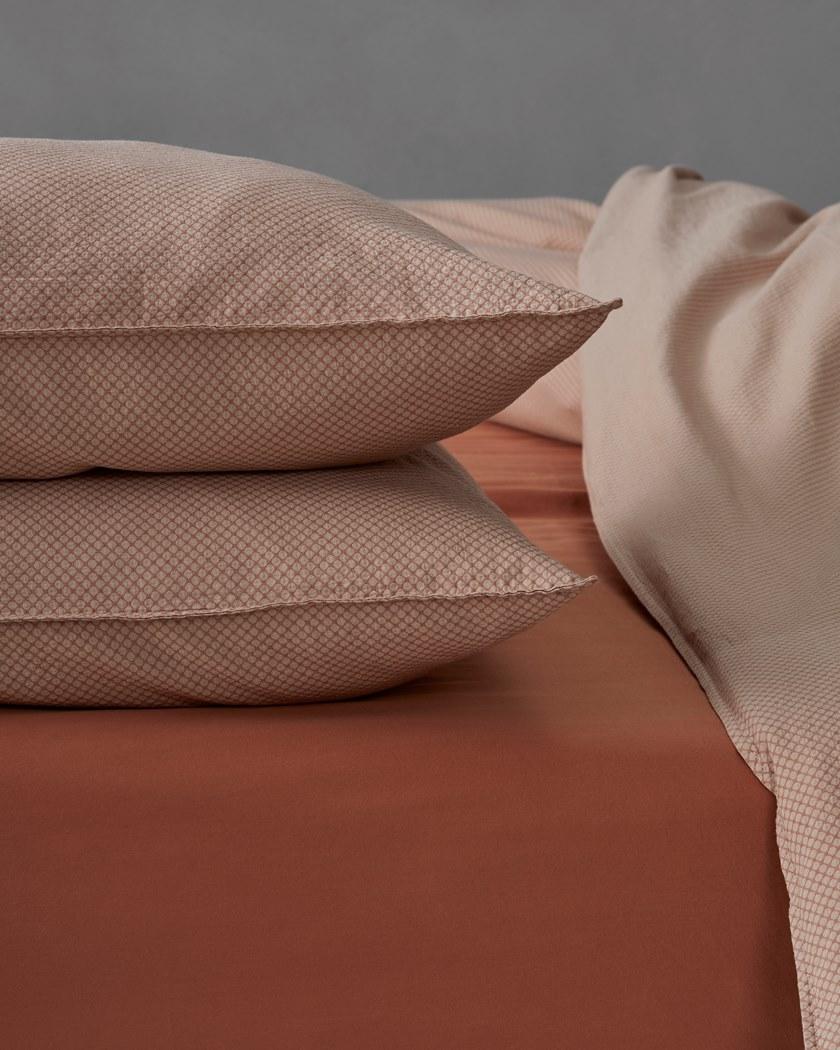 Society Limonta Хлопковая наволочка с жаккардовым рисунком Mersi sun-id-1409646 - Вид №2