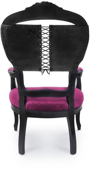 Mineheart Стул с обивкой и подлокотниками  Fur/014  - Вид №9