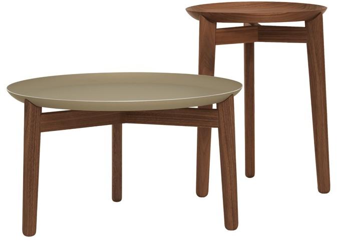 ZEITRAUM Низкий круглый деревянный журнальный столик sun-id-1357035 - Вид №6