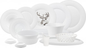 10662770 Hering Berlin Сервиз столовый Hering Berlin "Выбор Штефани Херинг. Белый" 6/49 Фарфор