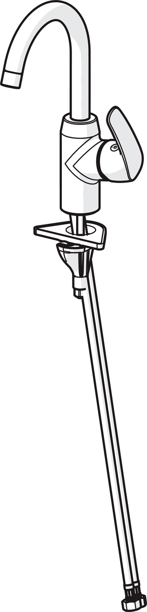 Oras 1007F Смеситель для умывальника 1007F Safira Хром  - Вид №2