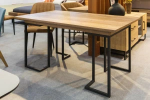 30451 Стол раскладной обеденный Loft 120 Дуб табак R-HOME