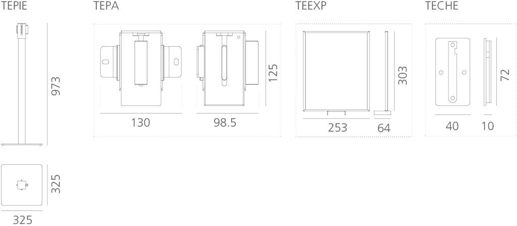 Systemtronic Столб дорожный алюминиевый sun-id-1492048 - Вид №4