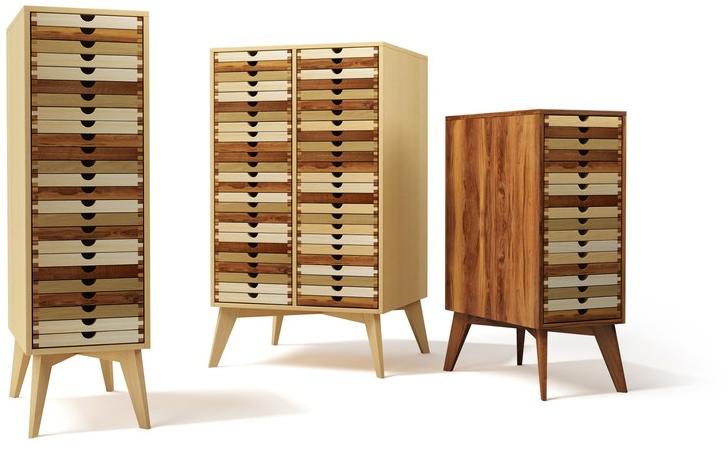 sixay furniture Комод из массива дерева Sixtematic sun-id-1356278 - Вид №3