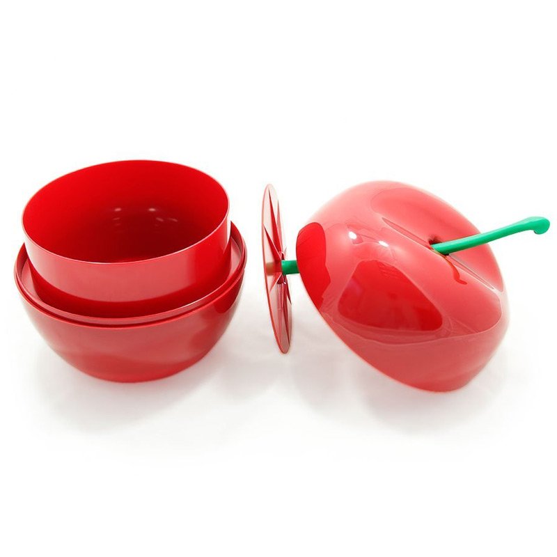 Корзина для мусора 22 см Cherry QUALY  00-3871336 Красный  - Вид №3