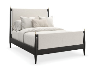Двуспальная кровать размера "queen-size" из ткани