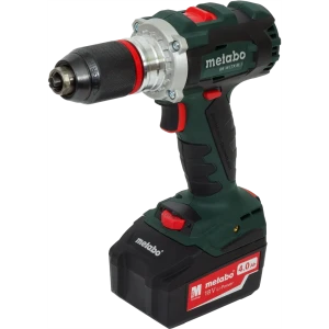 Дрель-шуруповерт бесщеточная Metabo BS18LTXBLI, 18 В Li-ion 2х4 Ач