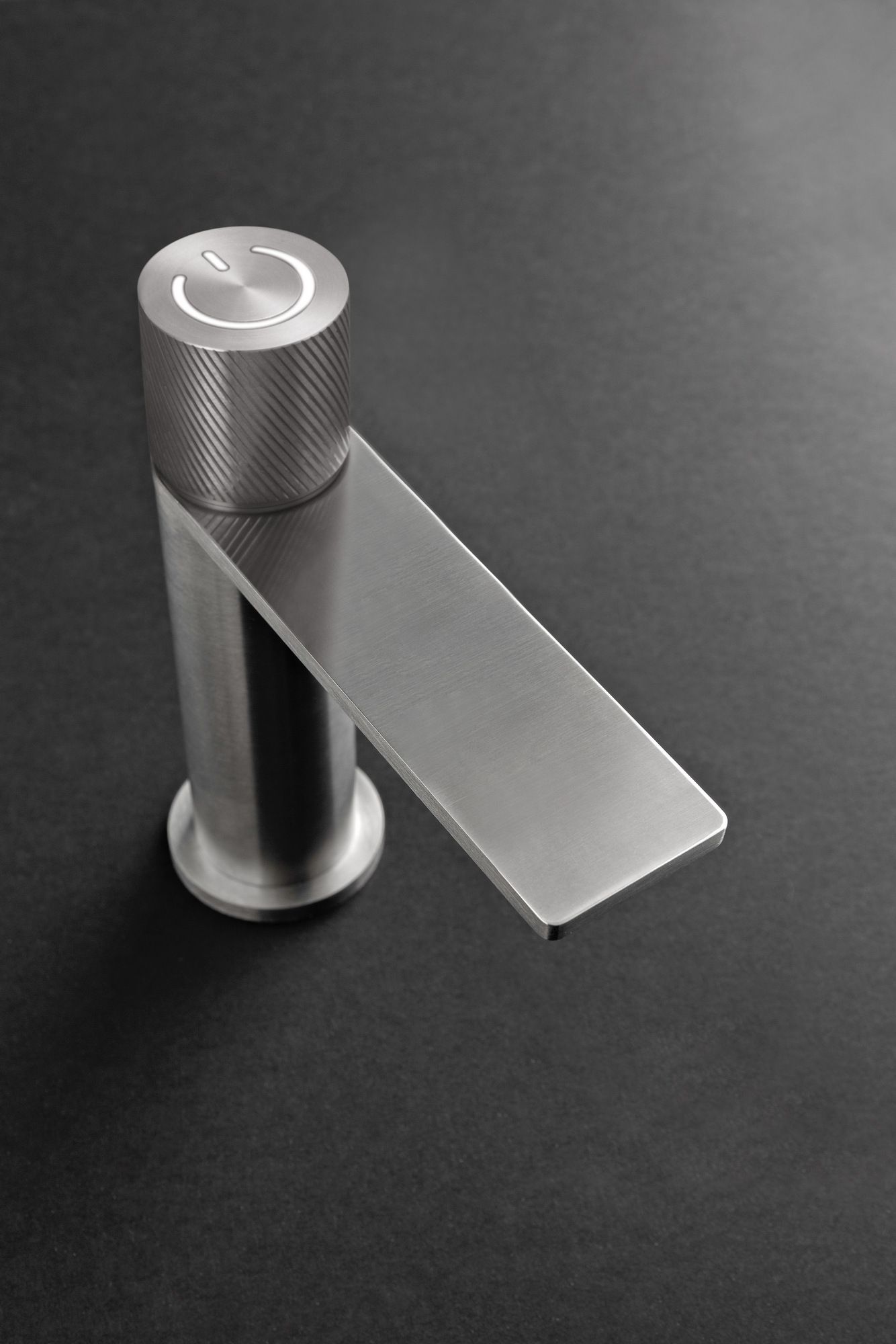 Нержавеющая сталь одно отверстие электронный смеситель для раковины Rubinetterie Treemme 3.6 ARCH-00063152 - Вид №1