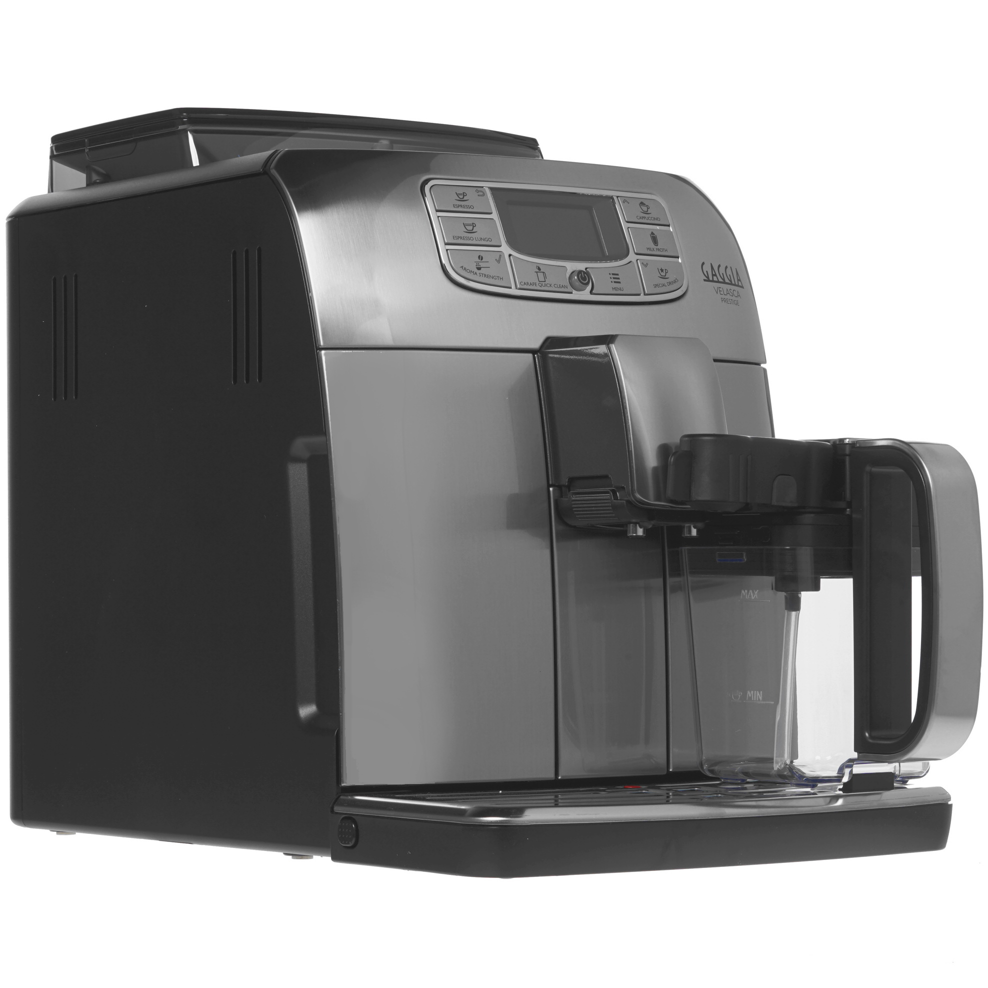 8125307 Кофемашина автоматическая Gaggia Velasca Prestige OTC серебристый STDN-0129396