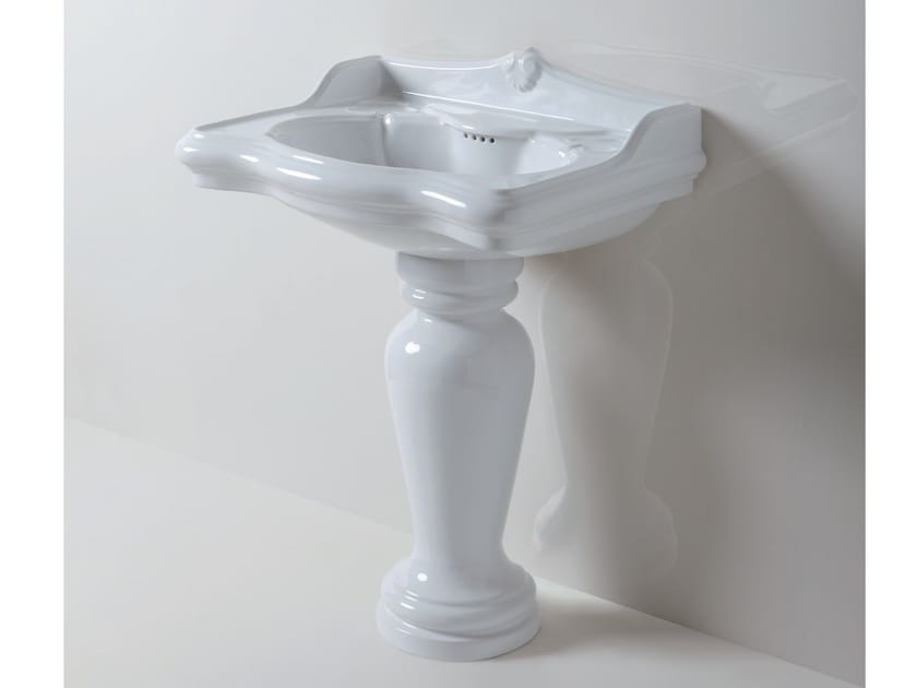 Керамическая раковина на колонне Azzurra Ceramica Jubilaeum ARCH-00039265