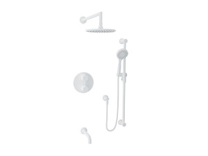 Набор термостатических встраиваемых ванн с ручным душем