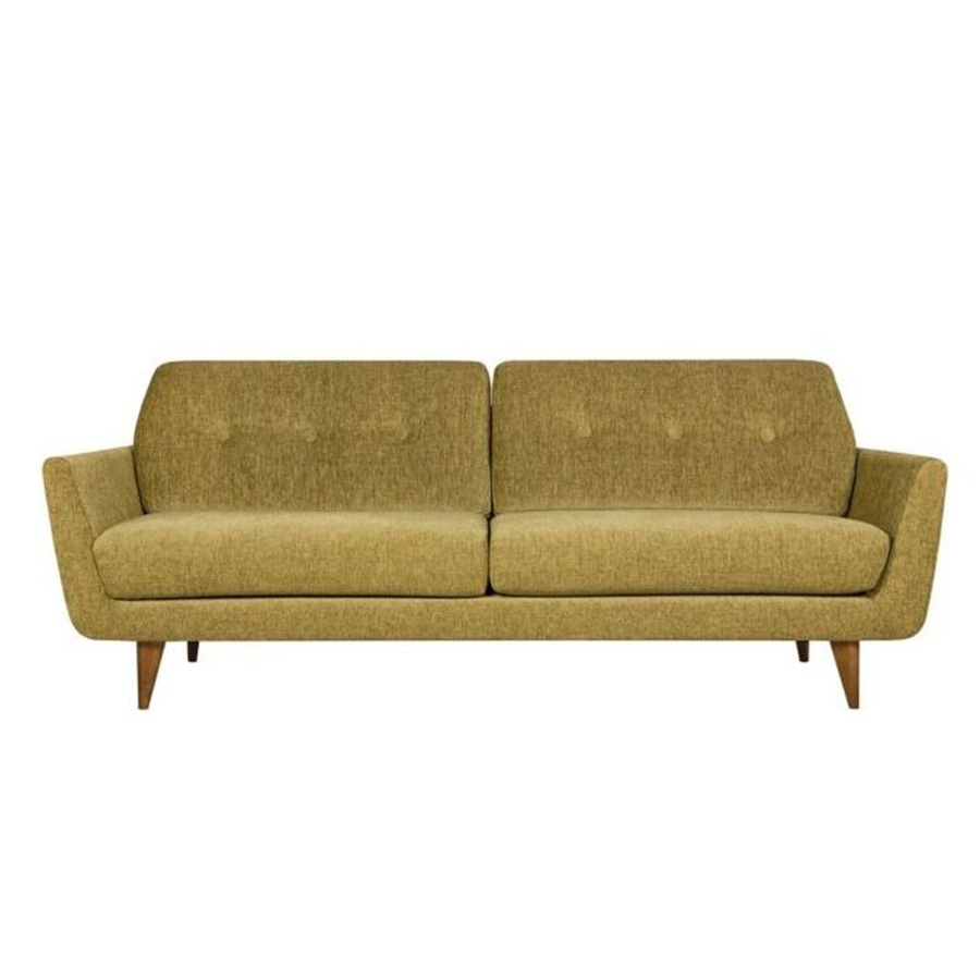 Диван Rucola, трехместный, горчичный Sits S1610 - Вид №1