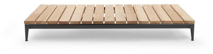 Flexform Прямоугольный садовый журнальный столик в ироко Pico outdoor sun-id-1473836 - Вид №3