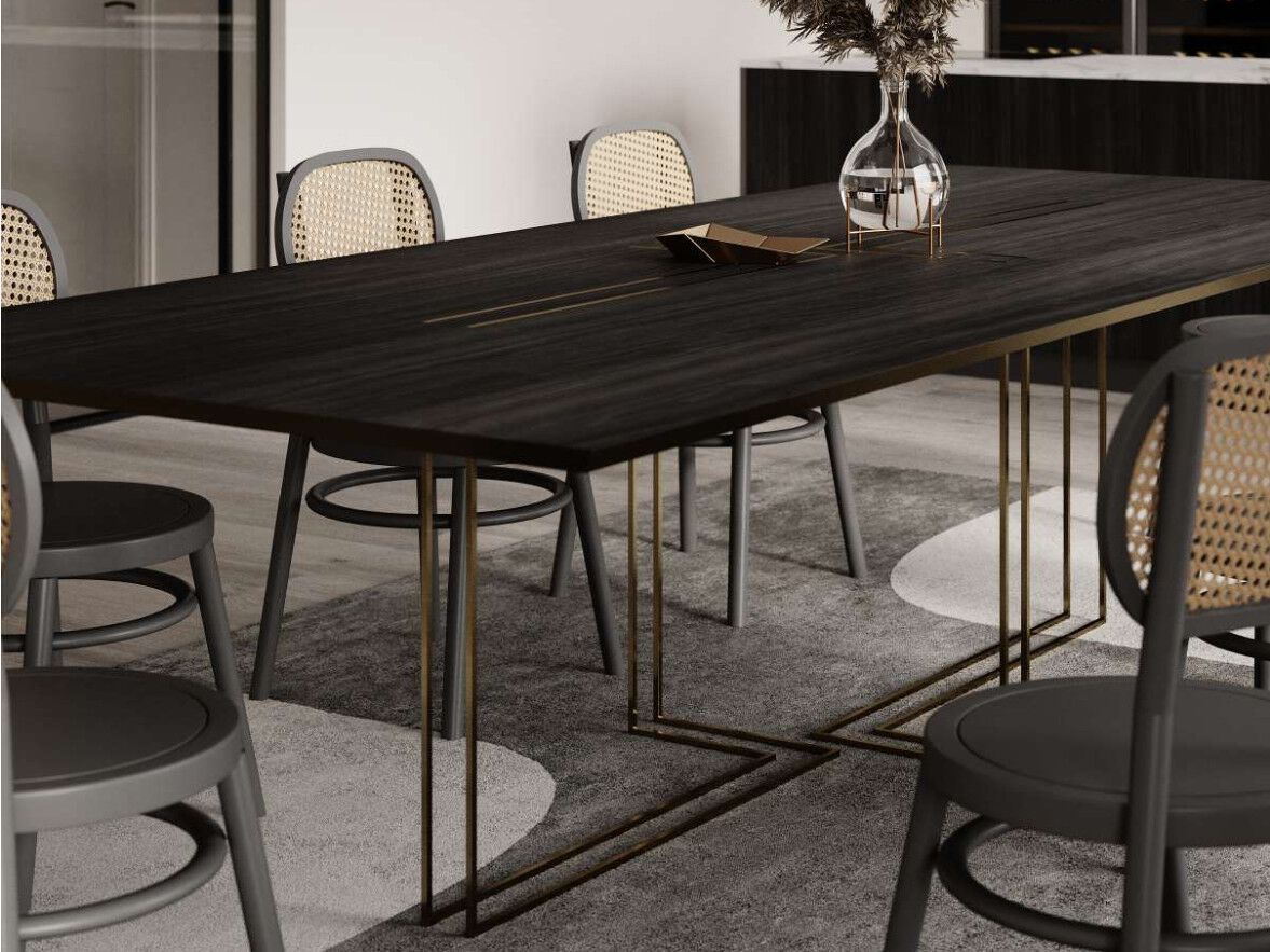 Прямоугольный деревянный обеденный стол EUPHORIA Oronero ARCH-00106627 - Вид №2