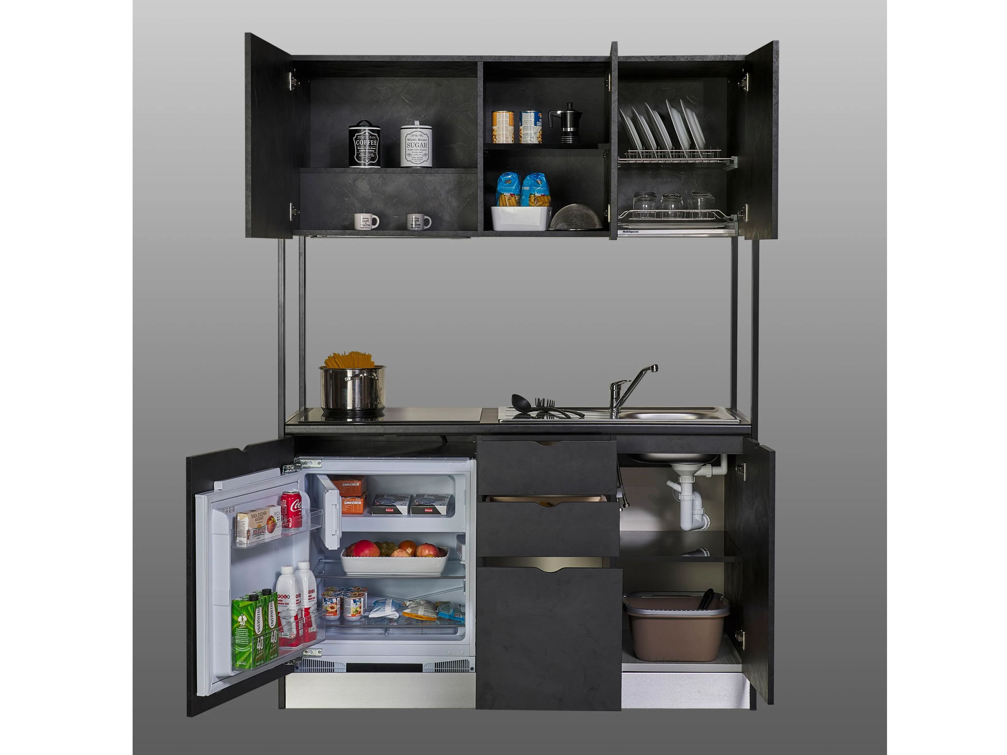 Мини-кухня без ручек Mobilspazio Zeus ARCH-00114696 - Вид №1