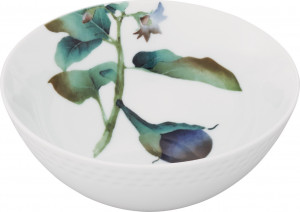 10637843 Noritake Салатник индивидуальный Noritake"Овощной букет.Баклажан" 14см Фарфор