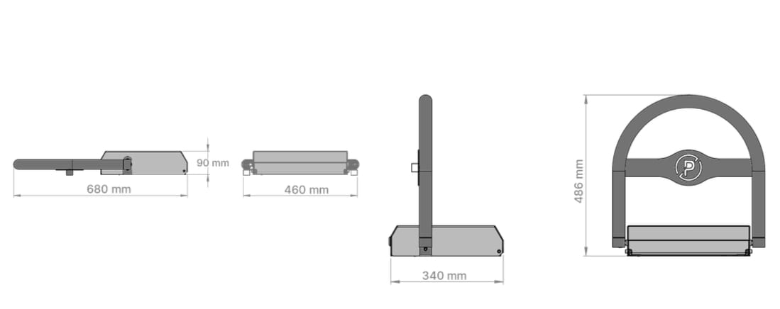 Автоматический барьер для парковки Pilomat PARK ARCH-00102459 - Вид №2