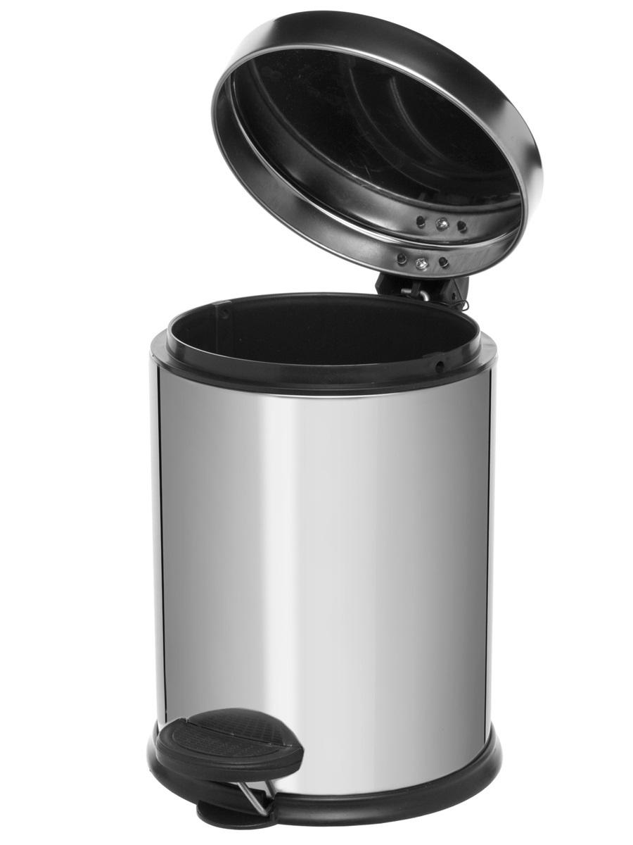 Вёдра с педалью и крышкой Cassiopea 3L Mini Chrome NAVAKO 11500 - Вид №1