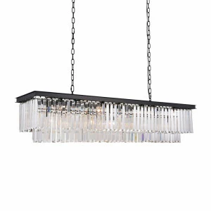 Подвесной светильник Odeon 12C/P black/clear от Delight Collection KR0387P-12C/P/clear DELIGHT COLLECTION ДИЗАЙНЕРСКИЕ 243905 Прозрачный;черный