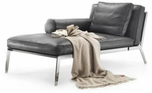 Flexform Дормез со съемным кожаным чехлом Happy