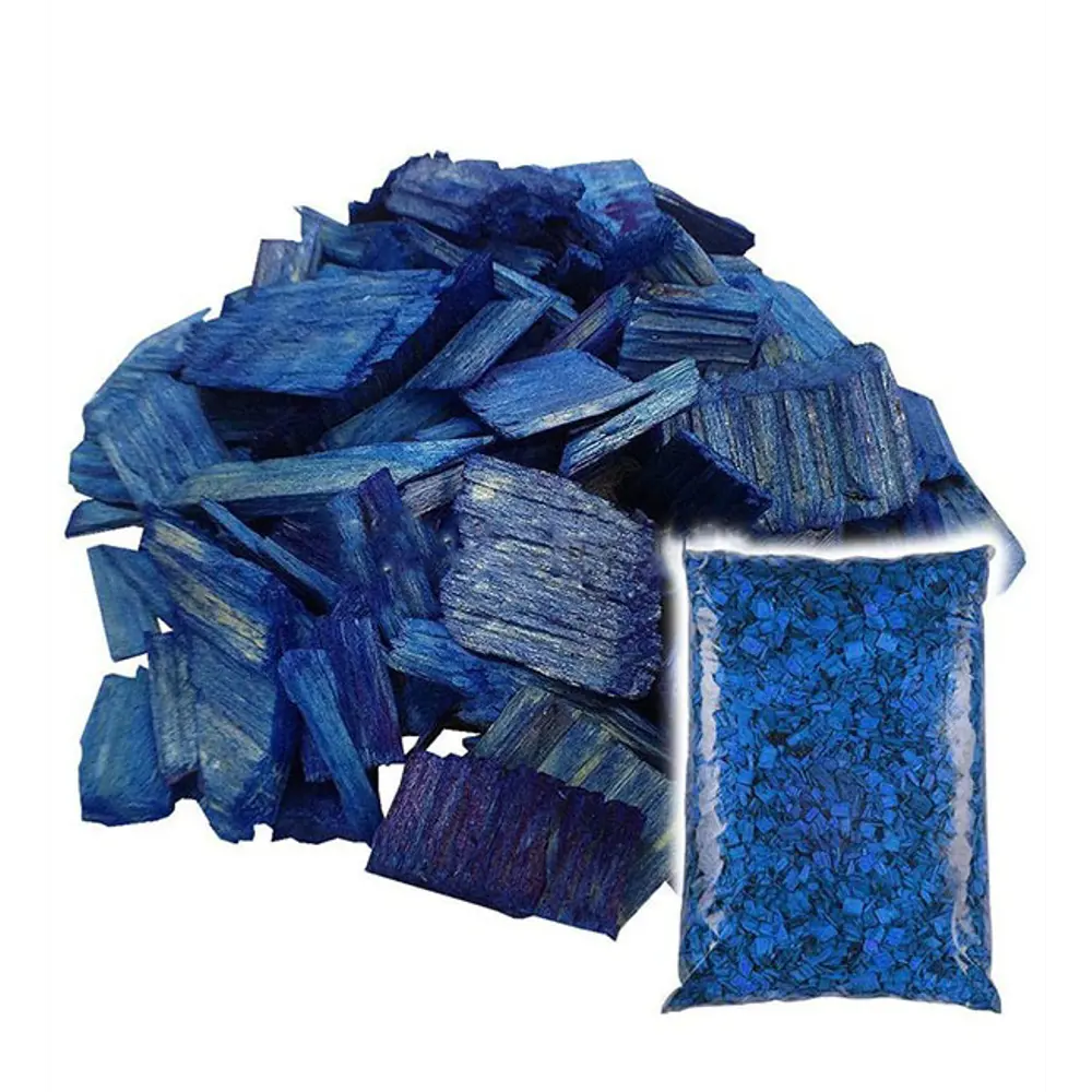 Santreyd Декоративная щепа синяя для ландшафтного дизайна 50 л 87655104 STLM-1330989