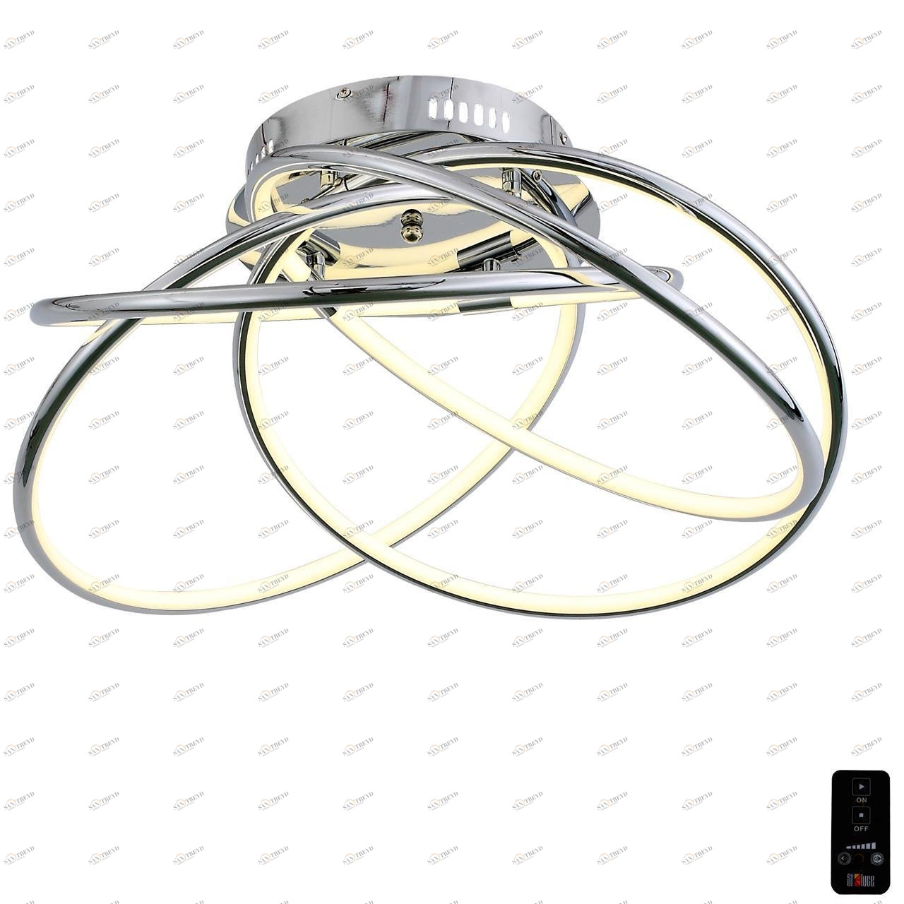Потолочный светодиодный светильник ST Luce Poranco SL918.102.04 ST LUCE PORANCO 202894 Хром 