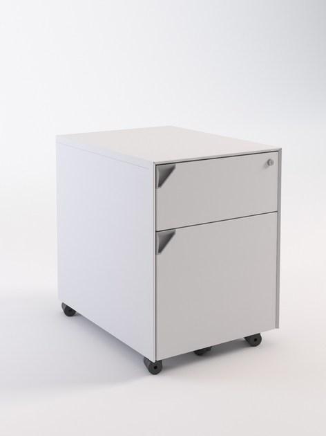Steelbox by Metalway Низкий офисный ящик для хранения из листового металла с замком Joint sun-id-1428949 - Вид №9