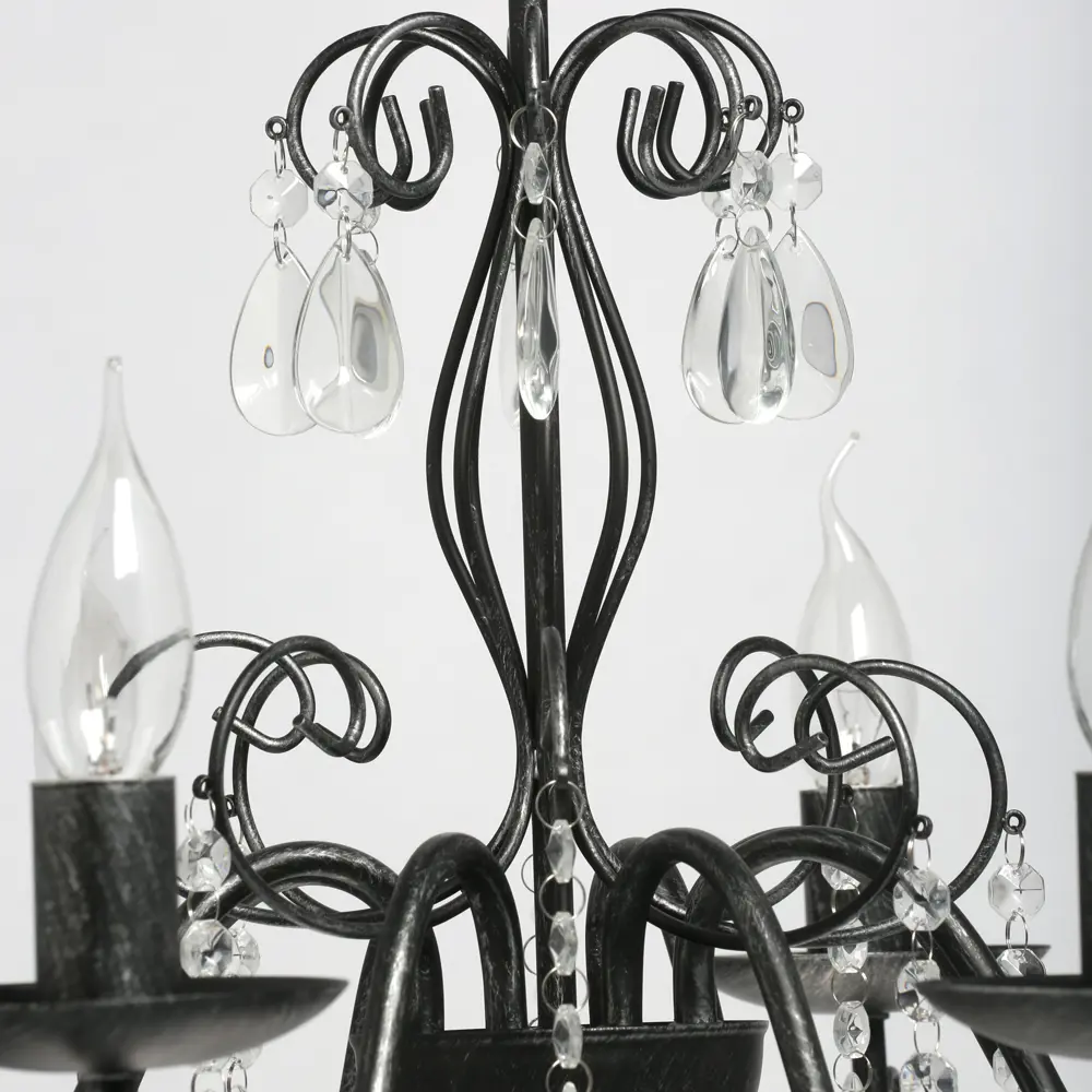 Люстра De Markt Аврора с хрустальными подвесками для гостиной и столовой 82312578 STLM-0024422 - Вид №10