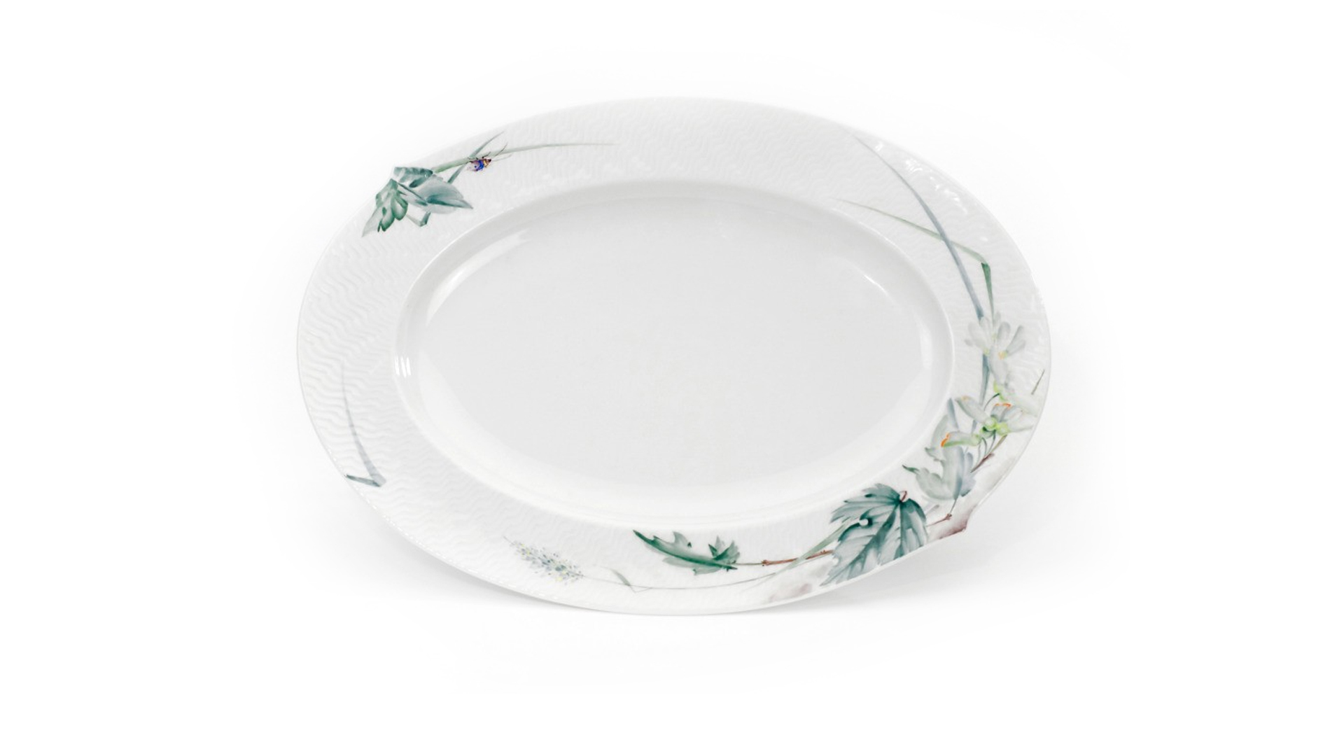 10626960 Meissen Сервиз столовый 6/21 "Игра волн, рельеф, дикая флора" Фарфор  - Вид №5