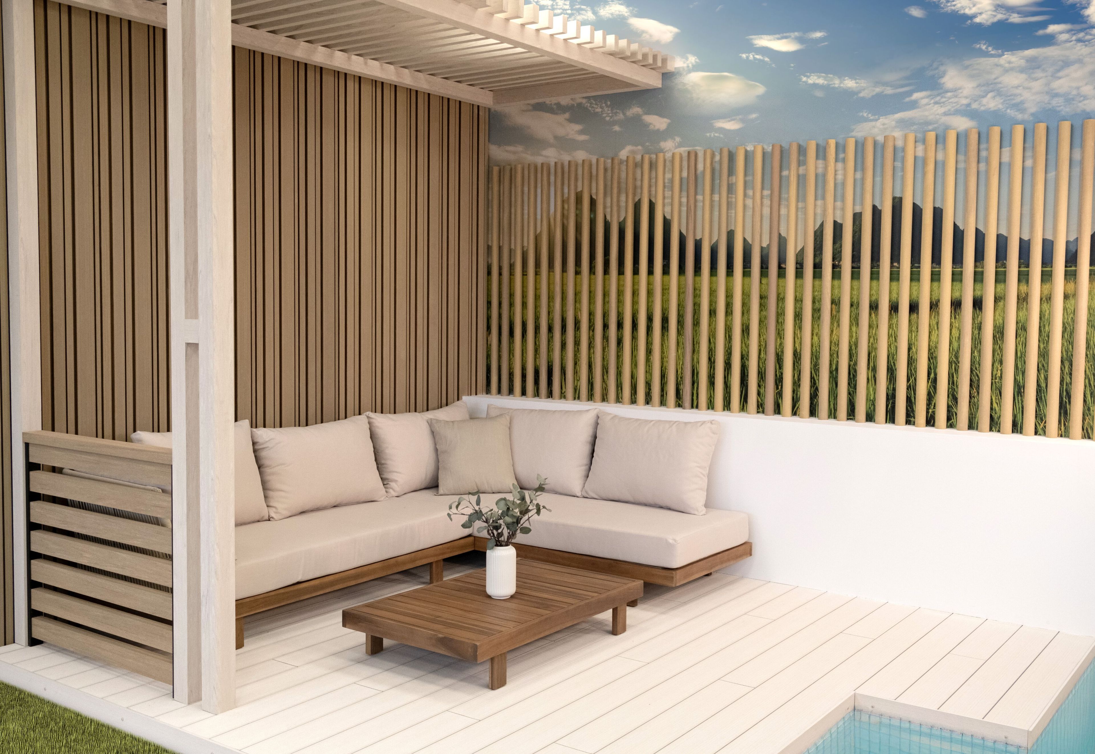 Декоративная панель WPC Tarimatec Vertical ARCH-00127884 - Вид №5