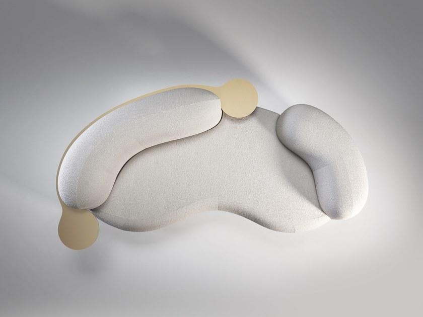 Secolo Tateyama Sofa Диван из ткани с боковыми столиками  - Вид №3