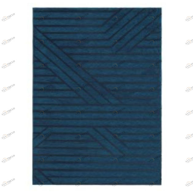 Ковер Denim, 160х230 см, синий Carpet Decor C1154