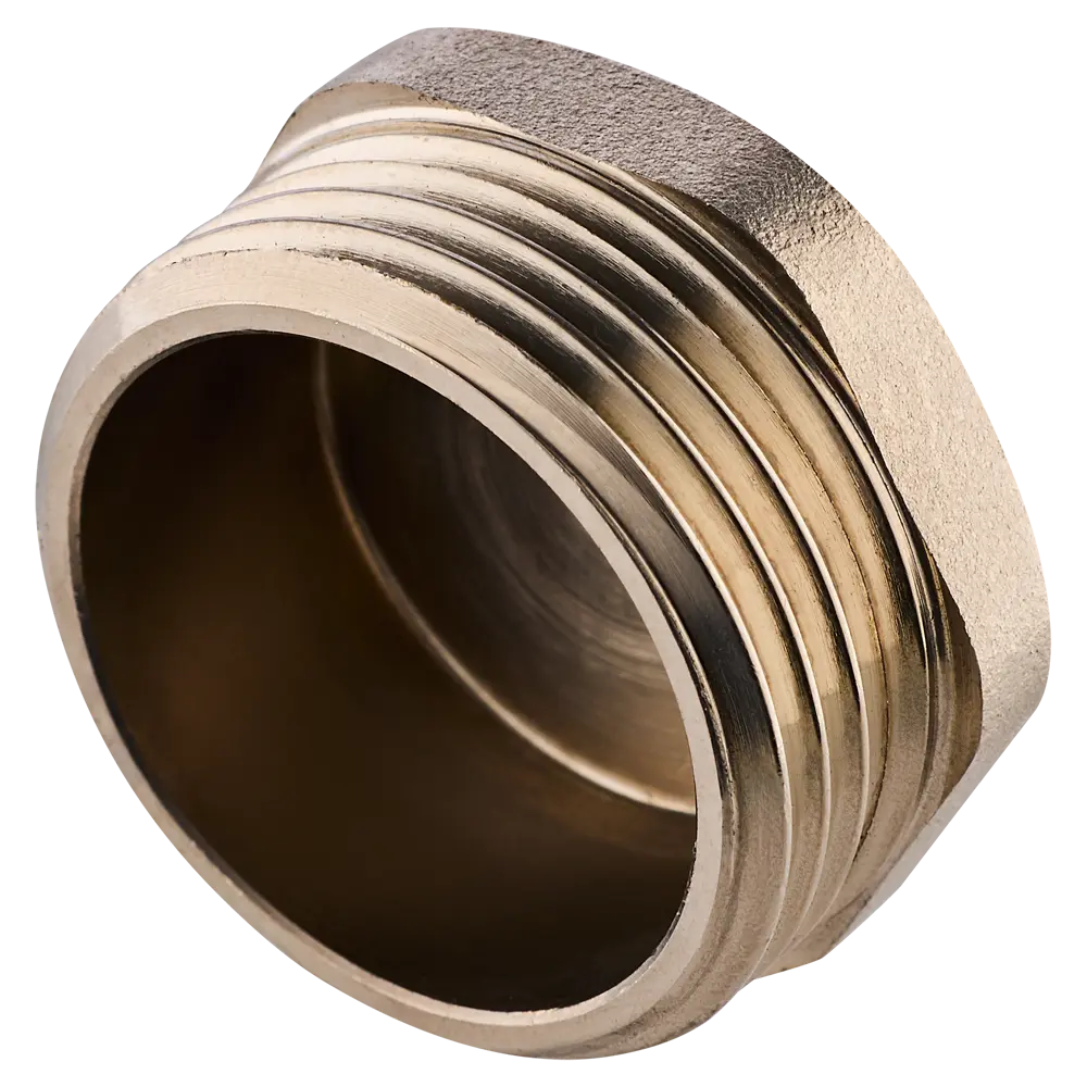 Заглушка MONLID 1" НР мм никелированная латунь STLM-2088219 - Вид №1