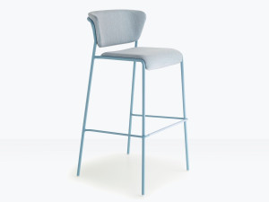 Ткань открытый высокий стул