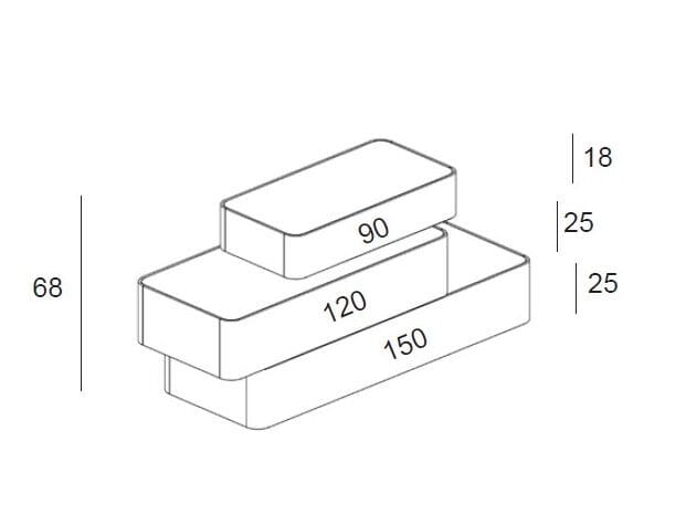 Деревянный подвесной комод Voltan Elite ARCH-00093525 - Вид №3