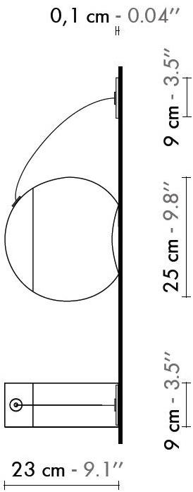 designheure Настенный светильник Eau de lumière Apredlc - Вид №3