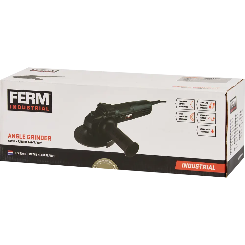 УШМ сетевая Ferm AGM1115P, 850 Вт, 125 мм STLM-2177654 - Вид №6