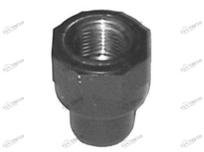 SANIT 303114210 Переход совместного ниппель, PVC-U на латуни, с внутренней резьбой 