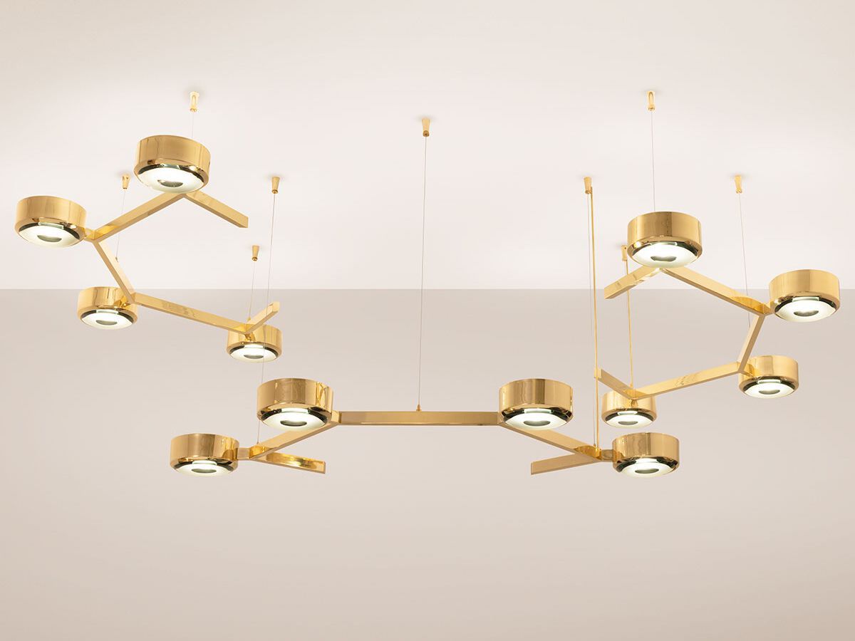 Латунный потолочный светильник GASPARE ASARO ELEMENTO ARCH-00109904