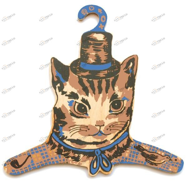 Moustache Деревянная вешалка  Nl 004 