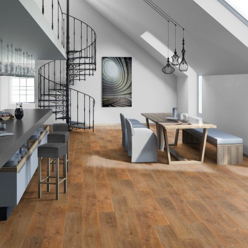 Ламинат Tarkett Дуб Натур светло-коричневый 3000100101 - Вид №2