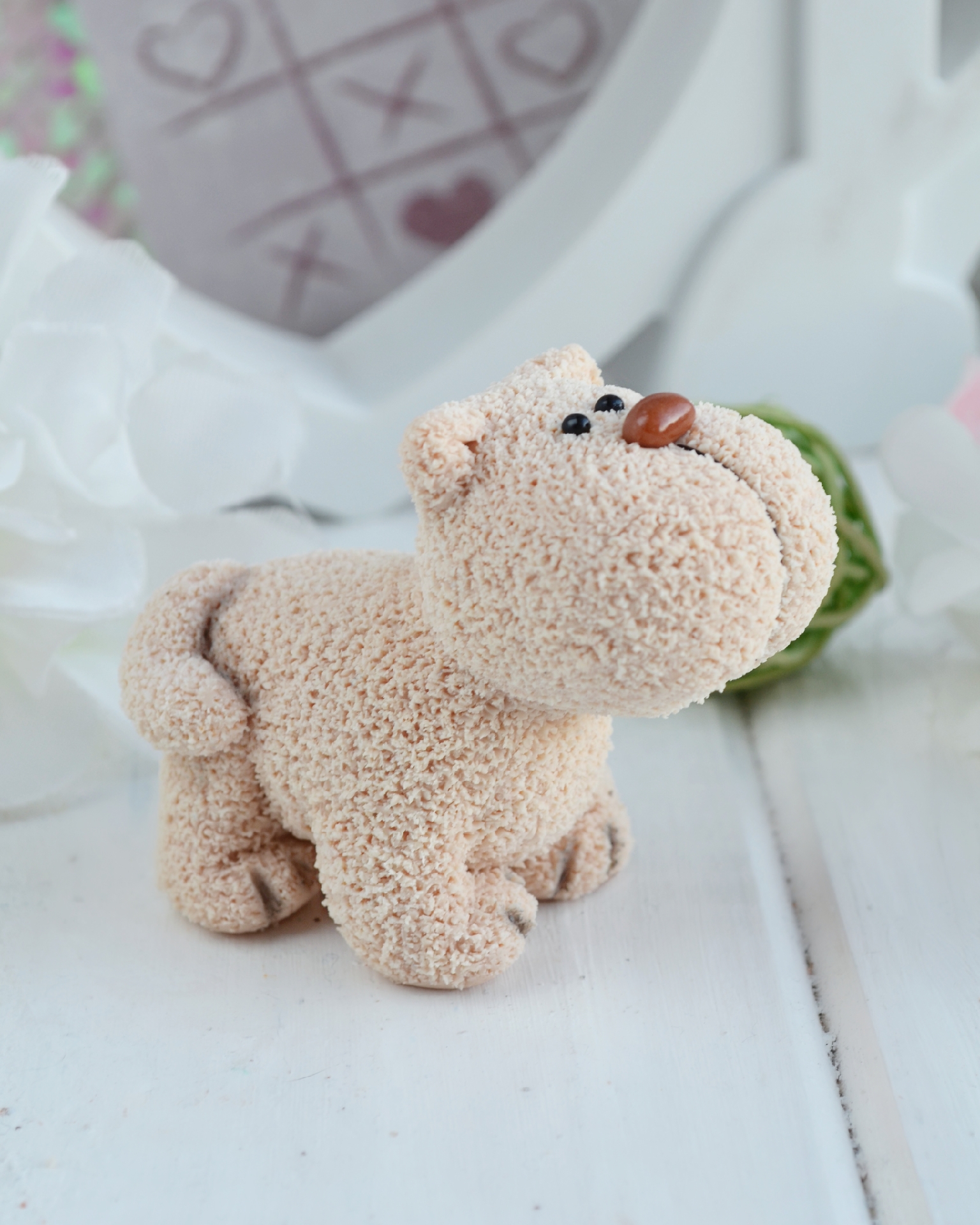 10597 Форма "Котишка стоит S" силикон HobbyPage 