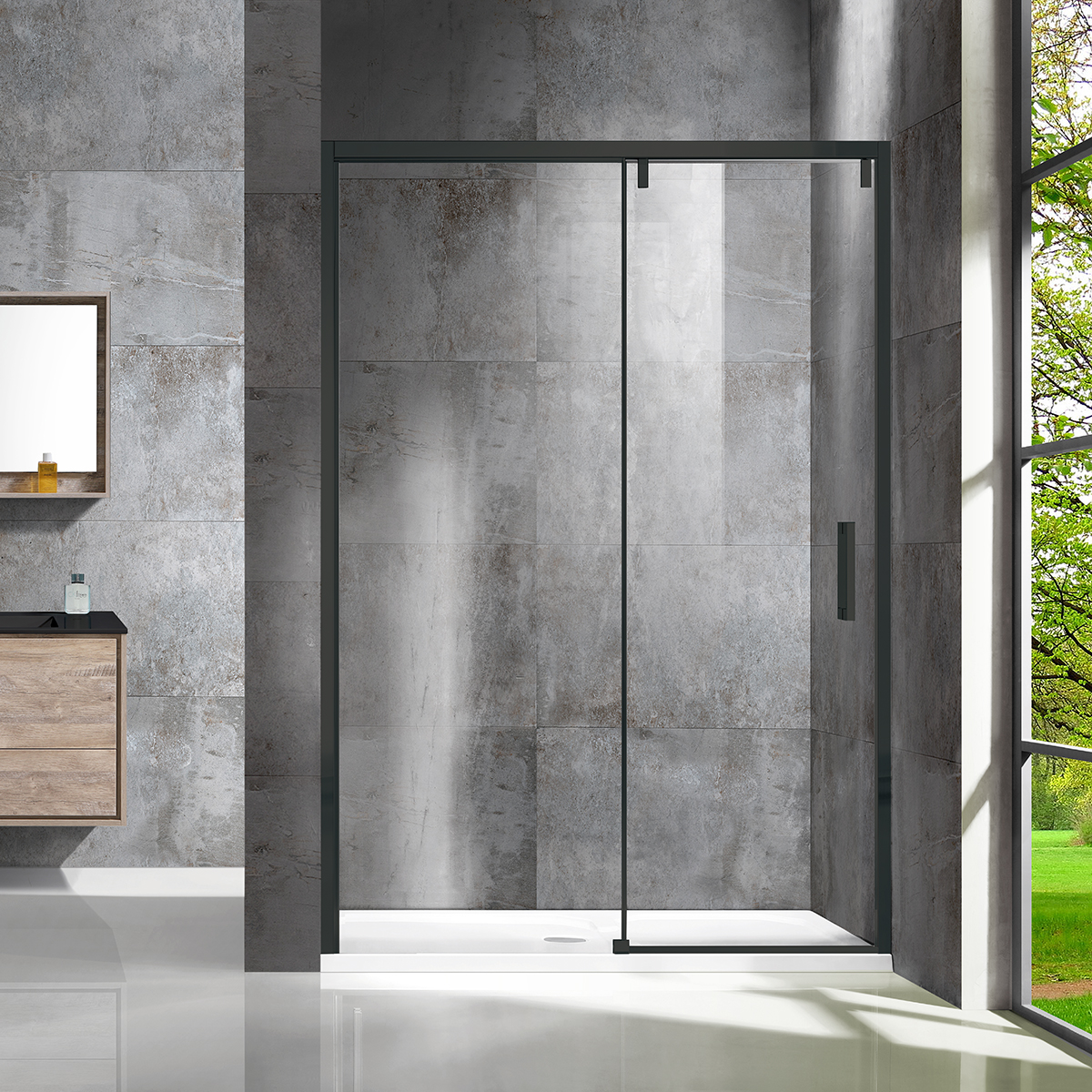 VDS-1L120CLB Душевая дверь Vincea Lugano Santreyd