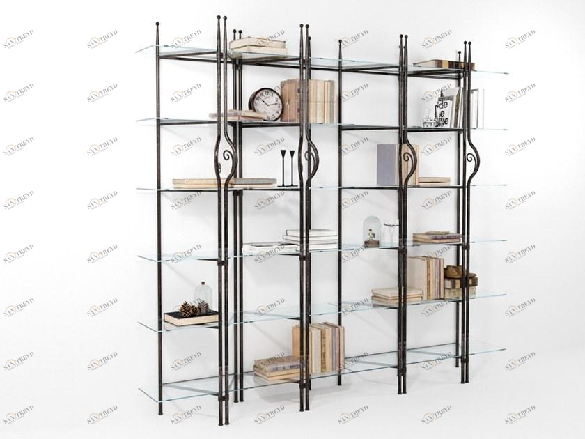 Barel Книжный шкаф из цельного железа ручной ковки sun-id-1416046
