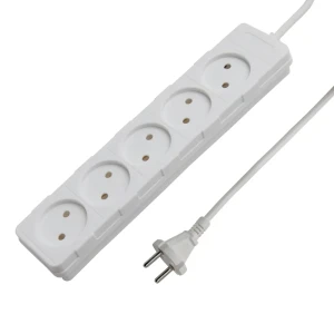 Удлинитель без заземления Electraline 5 розеток, 5 м 82260994 STLM-2079619