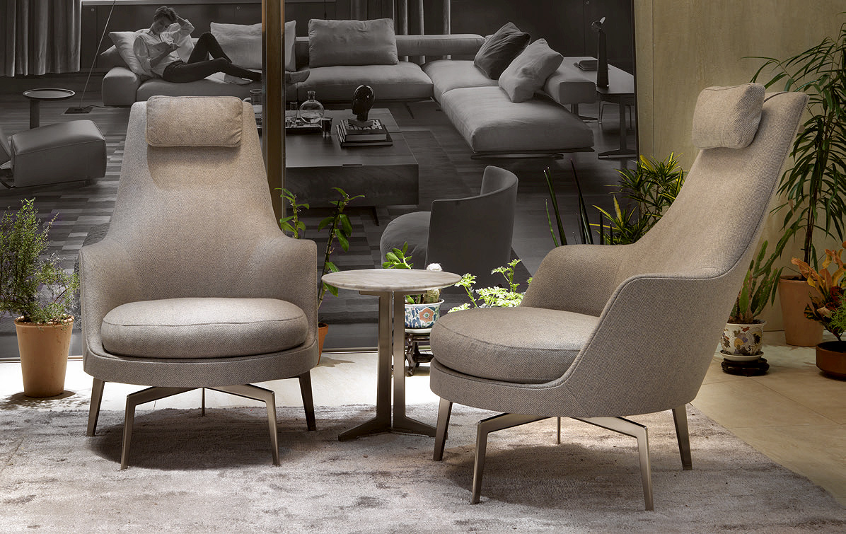 Кресло вращающееся GUSCIOALTO SOFT FLEXFORM 15M41 